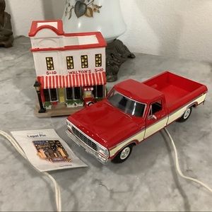 Sam Walton’s 5 and 10 (light up) ceramic shop and Sam Walton’s 1979 Ford F 150